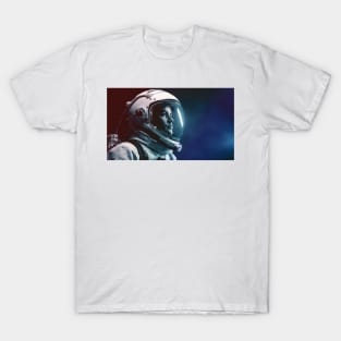 Spaceman wearing spacesuit T-Shirt